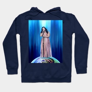 Ethereal Elegant Songstress of the World Hoodie